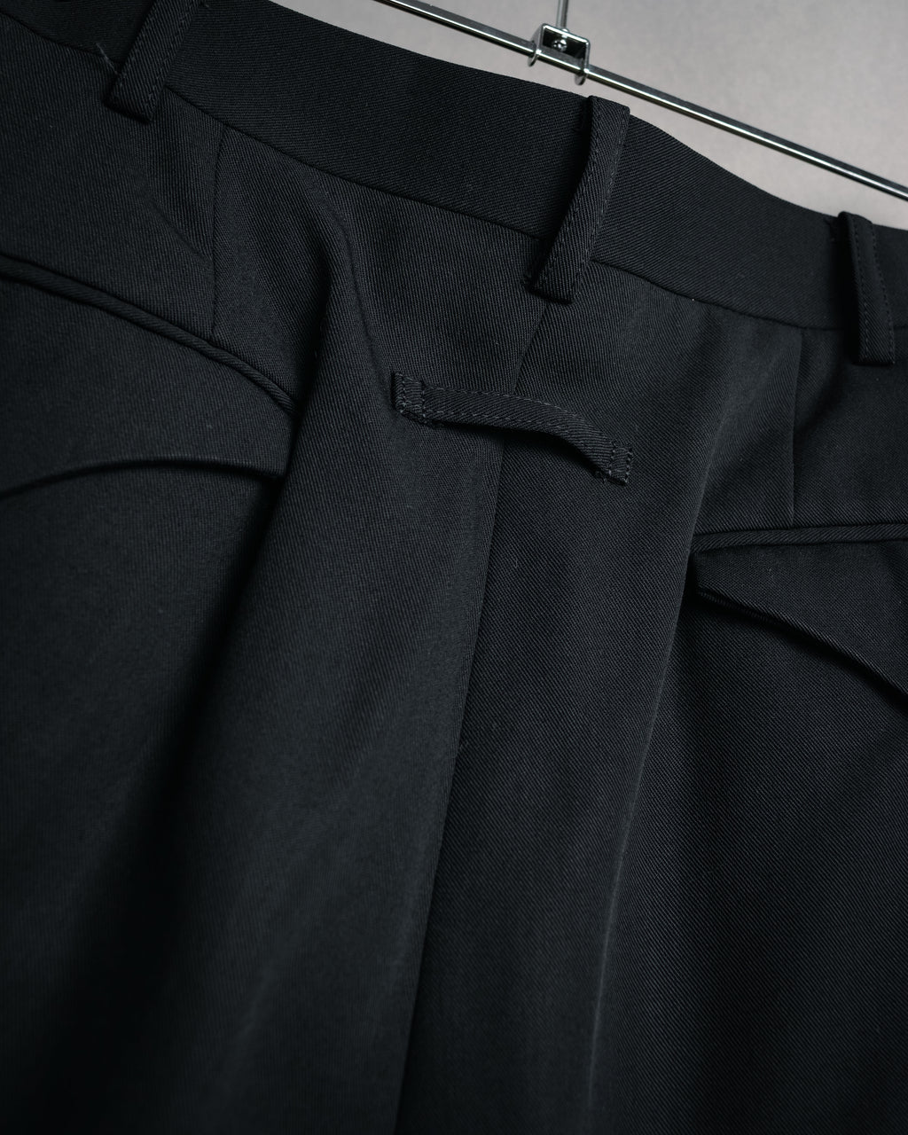 “GAULTIER objet HOMME” 90’s Two tuck wide trousers
