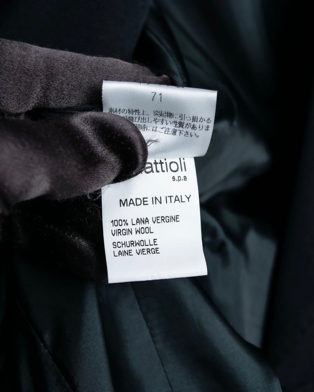 “GIANFRANCO FERRE” Beautifully shaped double tailored jacket