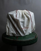 "Salvatore Ferragamo" Gold metal parts brown leather shoulder bag