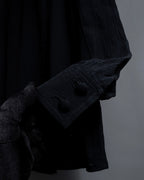 "Christian Dior PRETA PORTER" Compact gathered design crepe fabric blouse