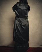 -SPECIAL- “Christian Dior” 90’s Silk pleated ruffle dress
