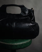 –SPECIAL– "Salvatore Ferragamo"
00’s Gancini ring-gathered nappa 2way bag