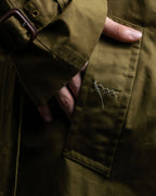 "MAISON MARGIELA" 20AW reconstructed tulle docking trench coat