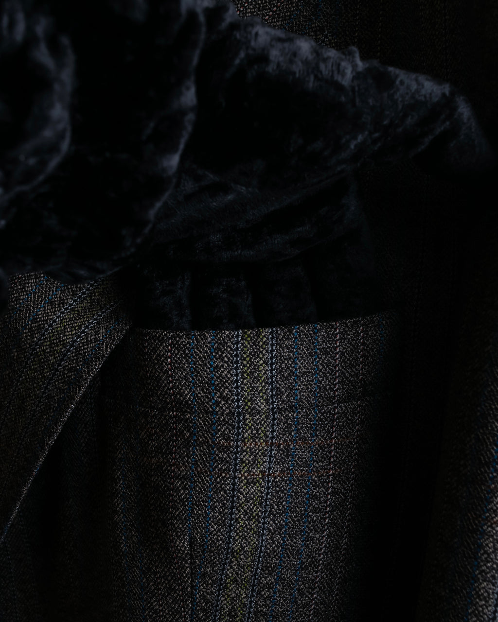 "CHRISTIAN DIOR MONSIEUR"
Multi color striped oversized tailored jacket