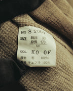 “Christian Dior” 90’s-00’s Fine-check wool three-button tailored jacket