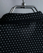 "GIANNI VERSACE COUTURE" Polka dot pattern bowtie collar shirt