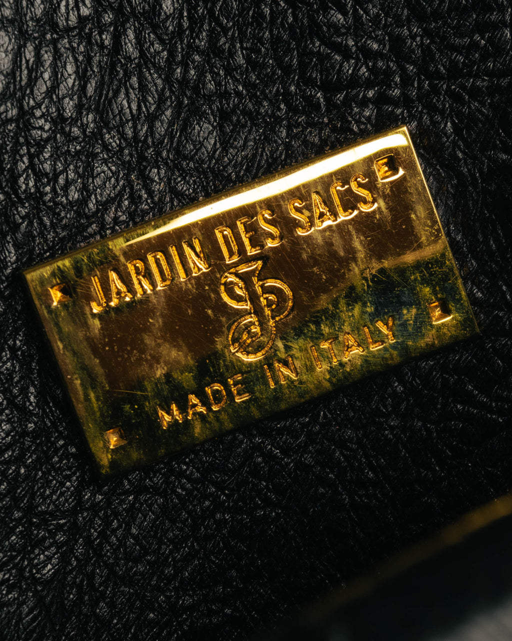 “Jardin des Sacs” 80’s-90’s Ostrich leather top handle bag