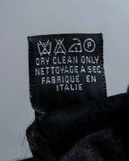 "ARMANI COLLEZIONI" Houndstooth wool necktie