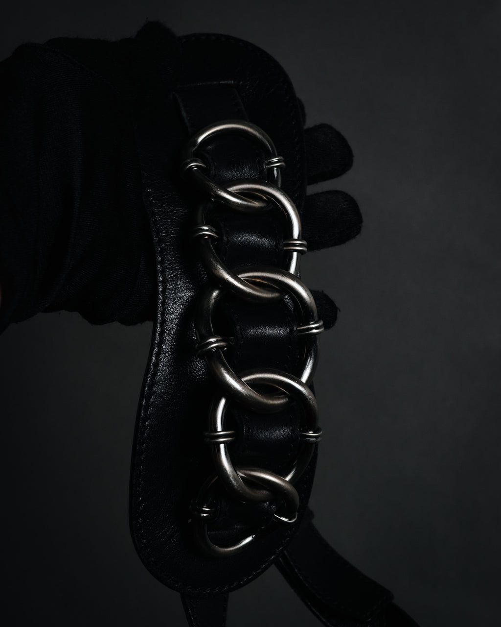 –SPECIAL– "Salvatore Ferragamo"
00’s Gancini ring-gathered nappa 2way bag