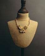 -SPECIAL- “Dior” 2023-24’s Sculpted butterfly pearl long necklace