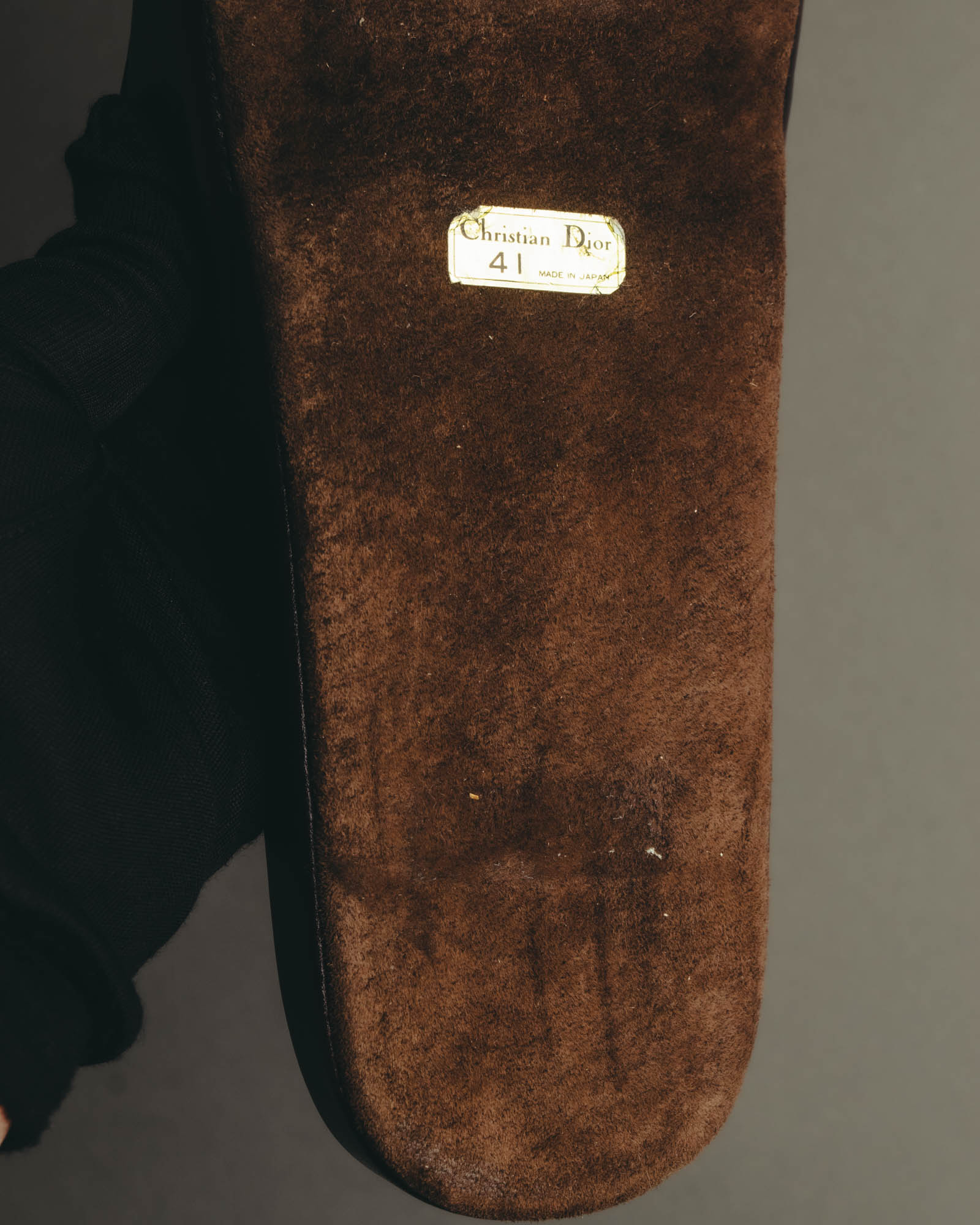 “Christian Dior” 80’s-90’s Leather bit mule slippers