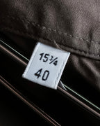 "HERMES" Mocha brown color oversized shirt