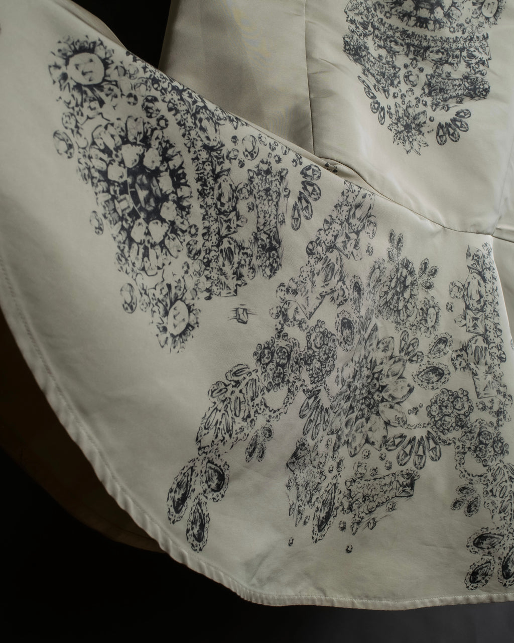 "RED VALENTINO" Baroque print sleeveless dress