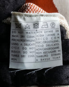 "Salvatore Ferragamo" 2 numbering graphic design intarsia knit