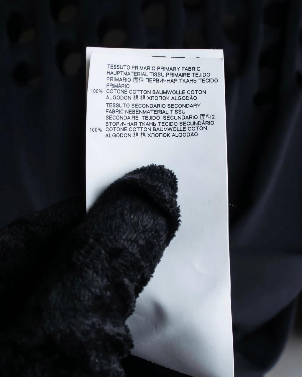 "MAISON MARGIELA" 20SS Circle cutting design pullover