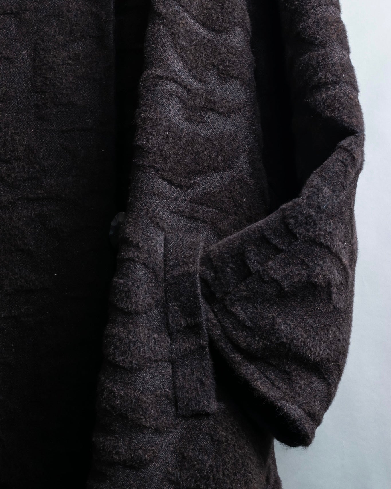 100% Vintage alpaca luxury long raglan coat