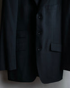 "Burberrys" Peaked lapel designed single 3B tailored jacket setup