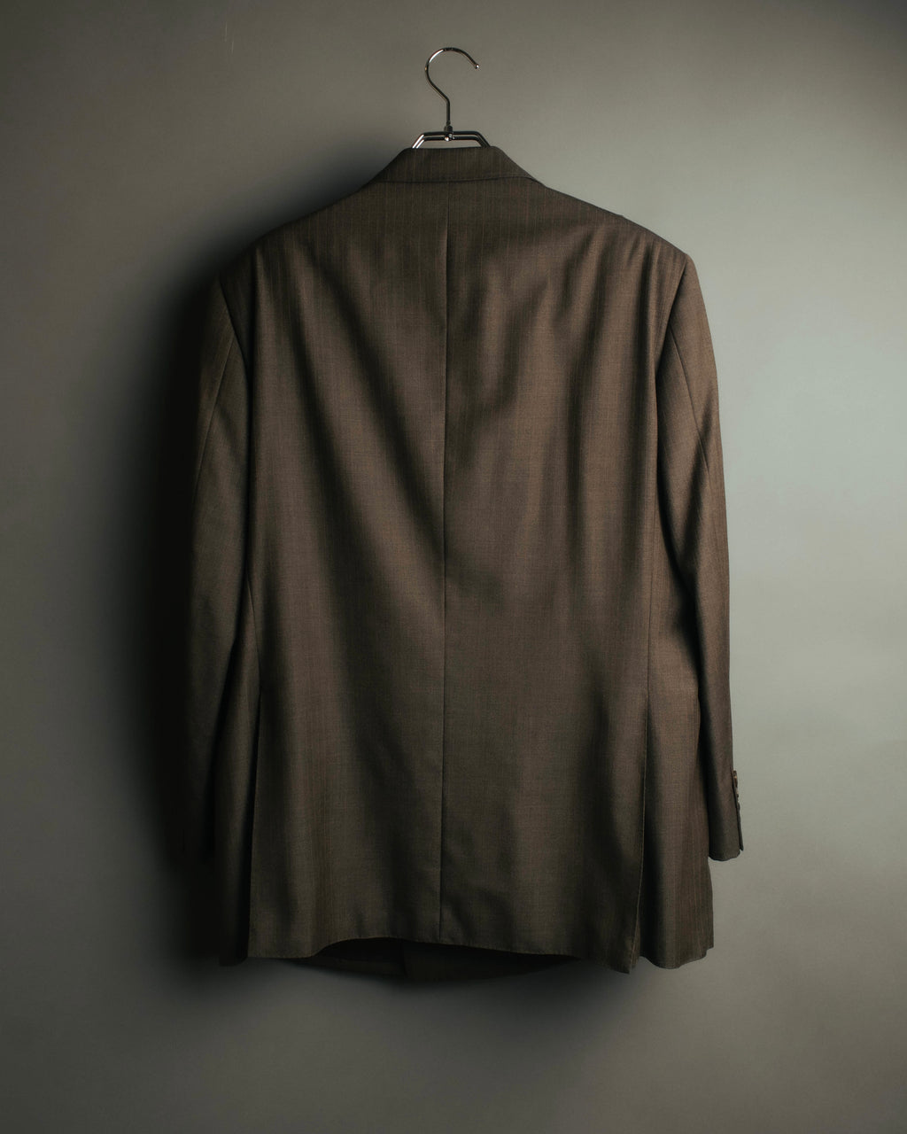 "BURBERRY LONDON" 00's-10's Classic striped double-breasted wool suit
