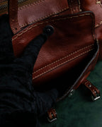 "Chloe" Edith series crossbody leather bag