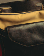 "GUCCI" 70's Iconic web travel shoulder bag