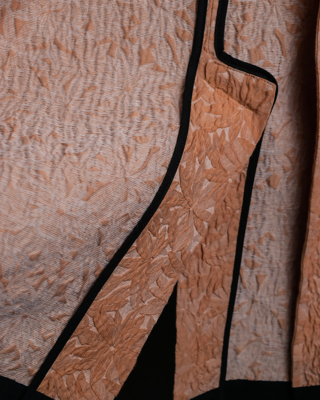 “MARNI 13SS” flower embossed attached design jacket