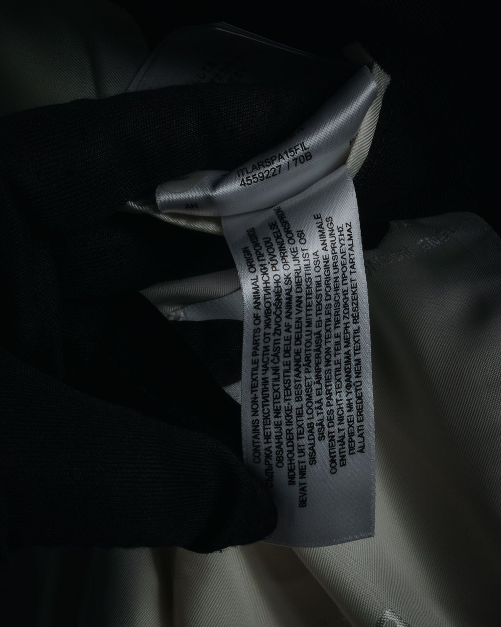 –SPECIAL– "BURBERRY" 20’s trompe l’oeil layered tailored jacket