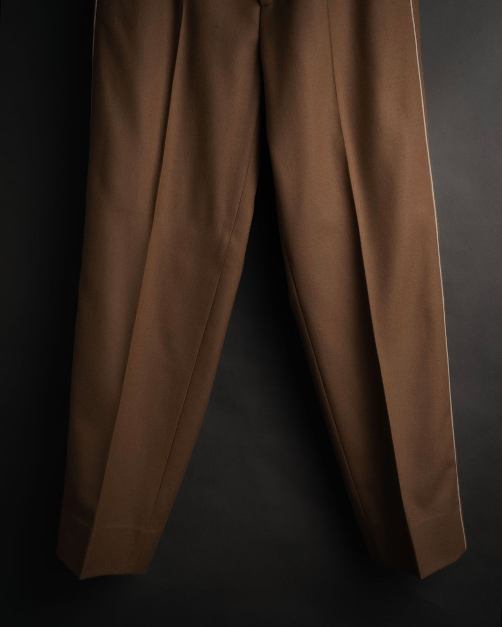 “GUCCI” 2016-2022 Tailored side line wool trousers