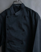 "Vintage double breasted firm chef shirt"