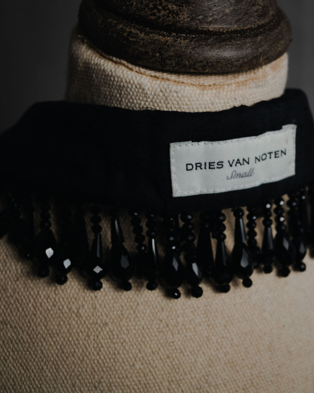 –SPECIAL– "DRIES VAN NOTEN"
2008-2014 Beaded fringe tie choker collar