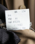 "Burberrys" Water-repellent cotton soutien colour trench coat