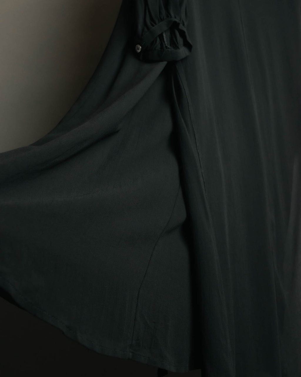 “JUNYA WATANABE” 2008AW Pearl trimmed cupra dress
