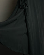 “JUNYA WATANABE” 2008AW Pearl trimmed cupra dress