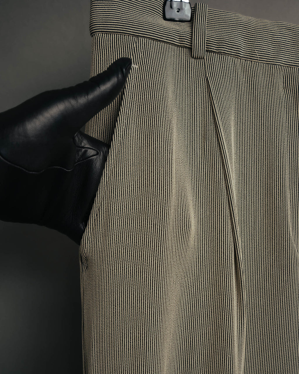 -SPECIAL- “HERMÈS“ Late 90’s-2010’s Fluid striped wide trousers