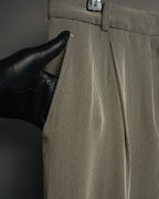 -SPECIAL- “HERMÈS“ Late 90’s-2010’s Fluid striped wide trousers