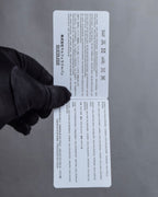 "MAISON MARGIELA" Grained leather envelope compact wallet