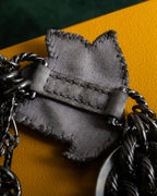 "FENDI" Star motif rhinestone bracele