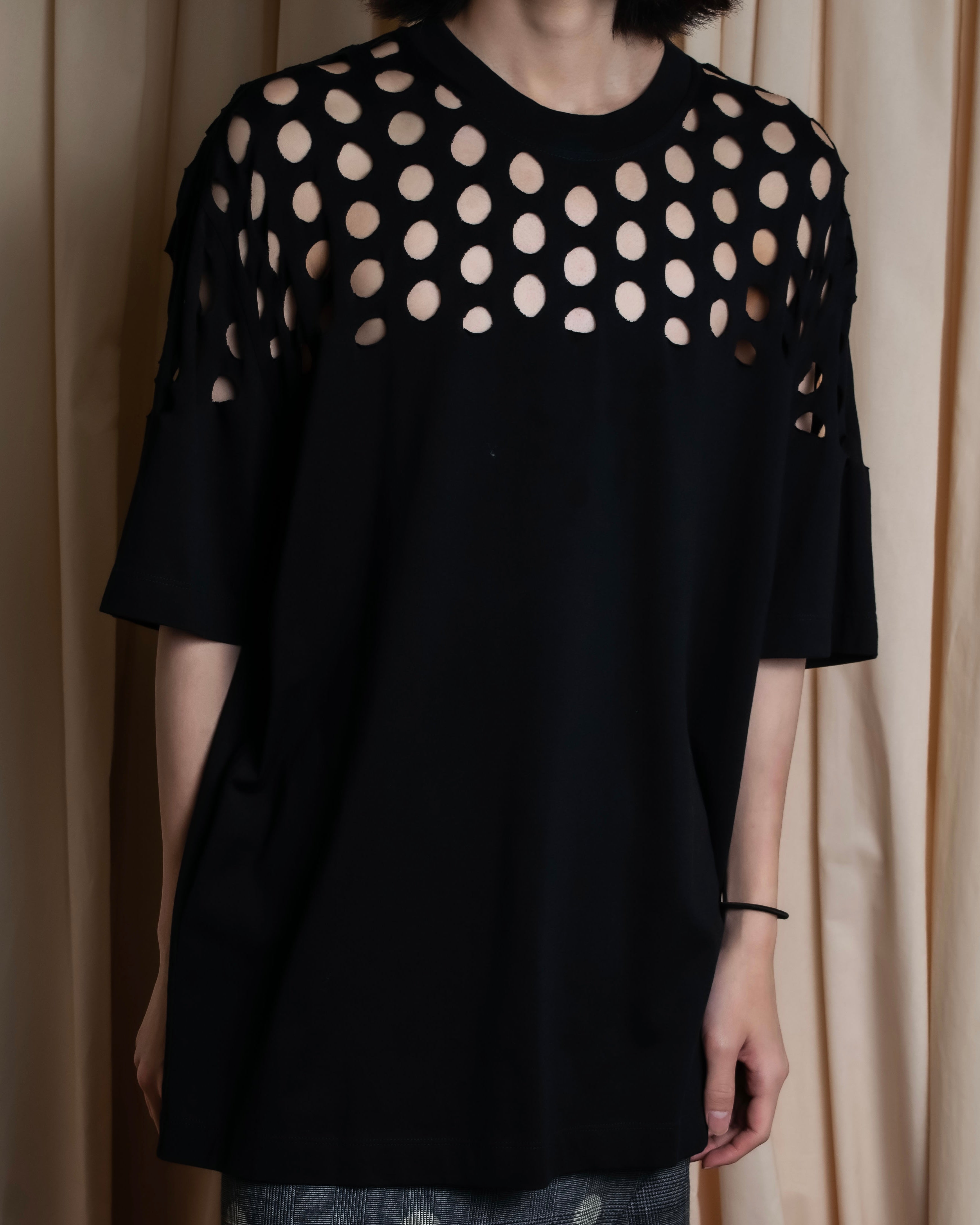 "MAISON MARGIELA" 20SS Circle cutting design pullover