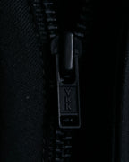 "YOHJI YAMAMOTO +NOIR" Asymmetrical slit sarouel slacks