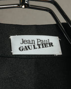 "Jean Paul GAULTIER" 80's-90's Avant-garde sleeveless long gilet coat