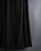 "HERMES" 90's Gold parts design derived from horse tack flared skirt