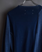 "MAISON MARGIELA" 17SS Asymmetric button line knit