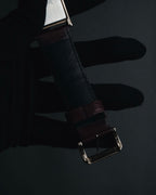 "Jean Paul GAULTIER" Curved Rectangular Dress Watch