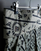 “BALENCIAGA” Number pattern designed shorts