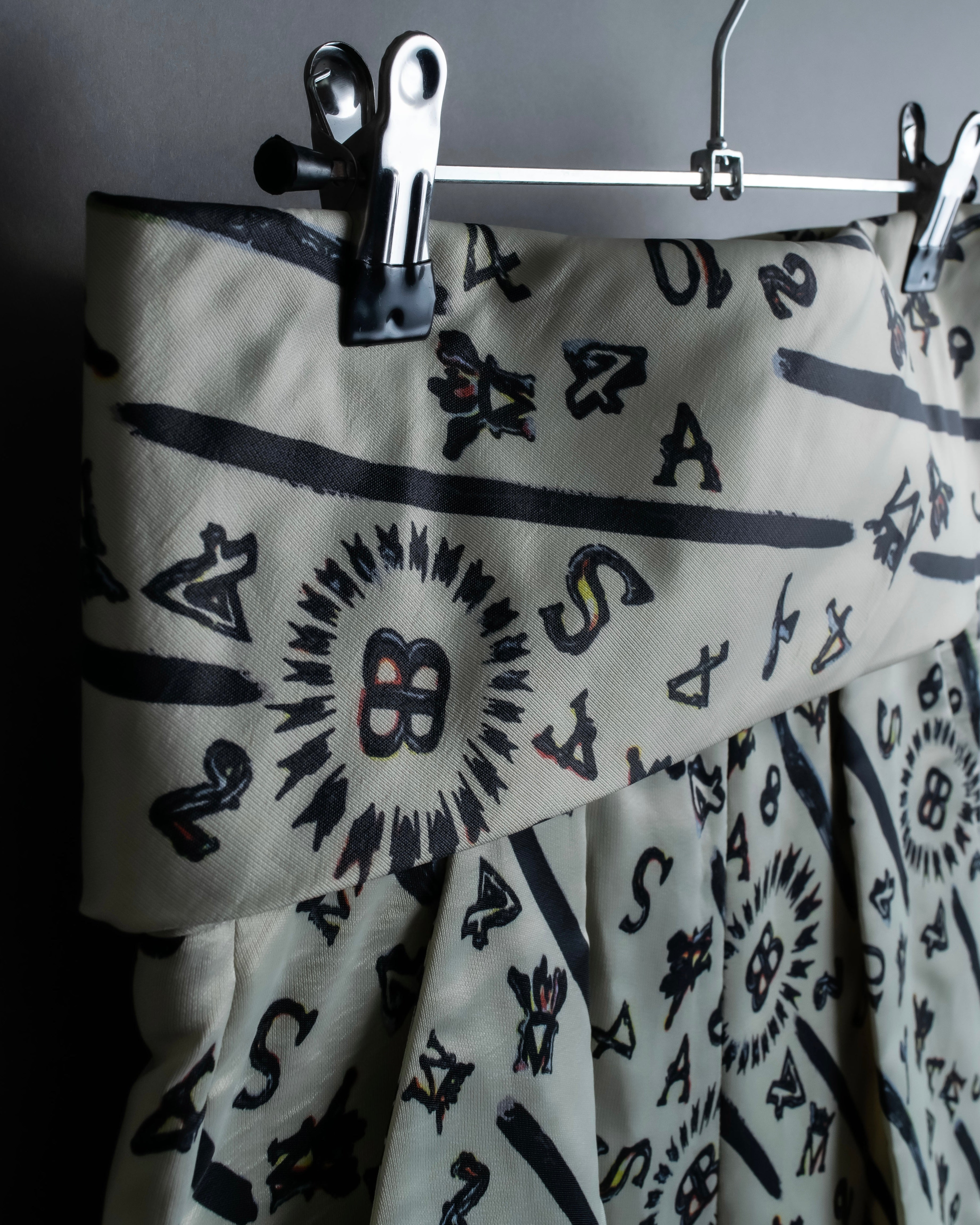 “BALENCIAGA” Number pattern designed shorts