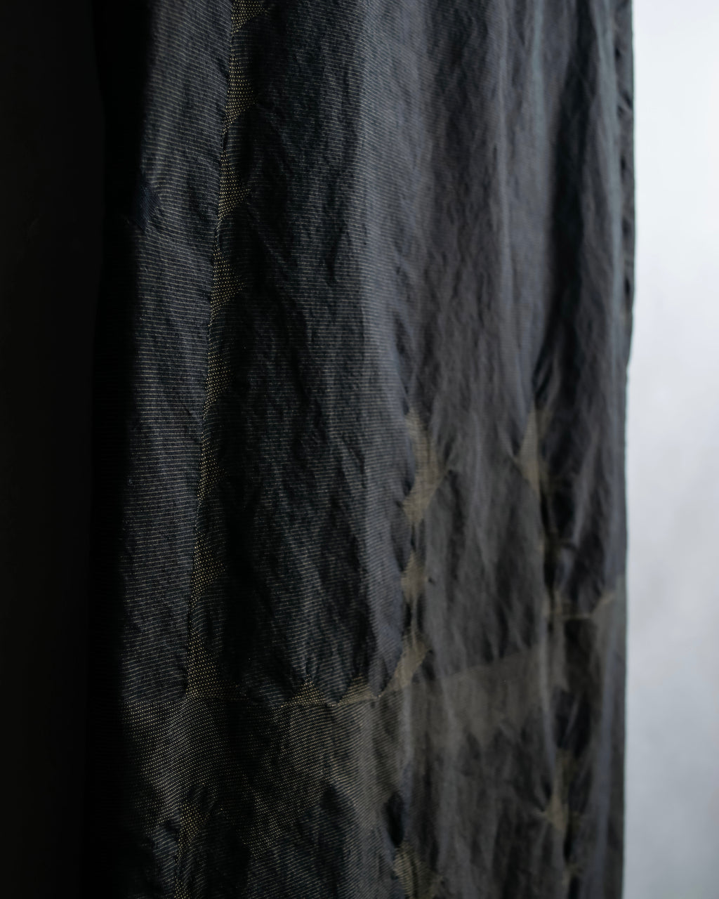 "A-POC" Wrap design high slit skirt