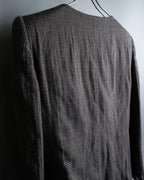 "GIORGIO ARMANI" Drawstring tailored jacket