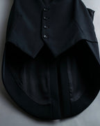 “Y‘s” Tail coat detailed vest