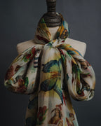 –SPECIAL– "Christian Dior"
00’s historic collage-print silk chiffon large stole