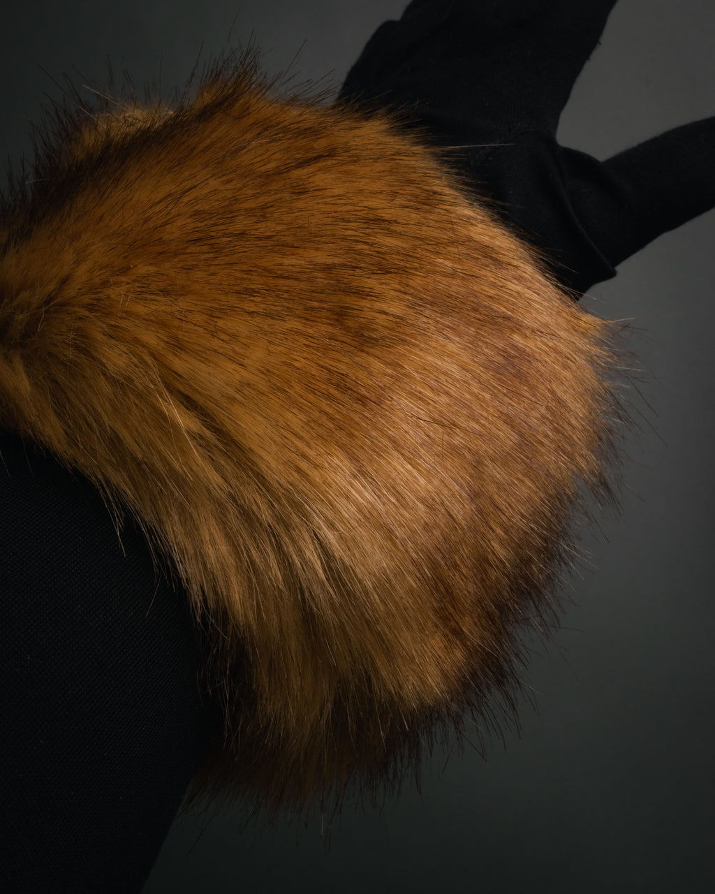 “SAINT LAURENT PARIS“ 2021-2022 Faux fur wrist cuffs