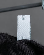 "LOEWE" Deep pleat tapered draped slacks